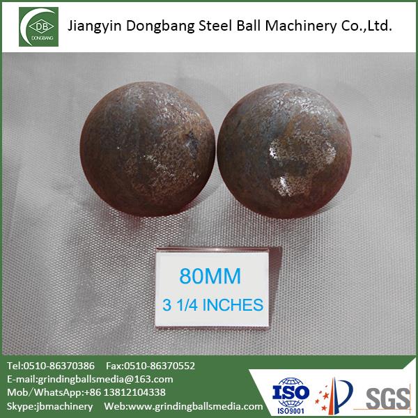 60mm Forged Balls For Gold Ore Mine Mineral Processing